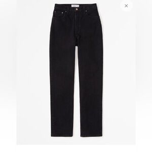 Abercrombie Curve Love Ultra High Rise 90s Straight Jean